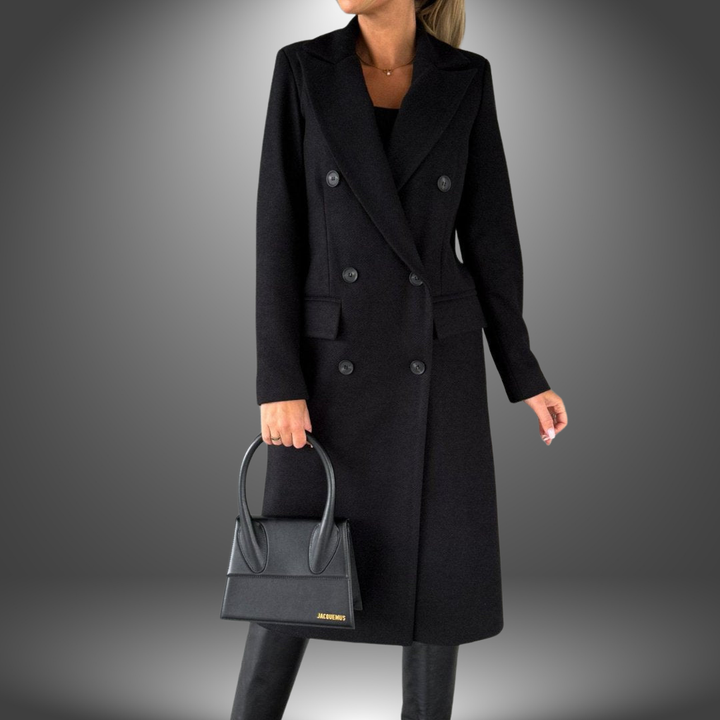 Olivia | Giacca Lunga Elegante Sartoriale