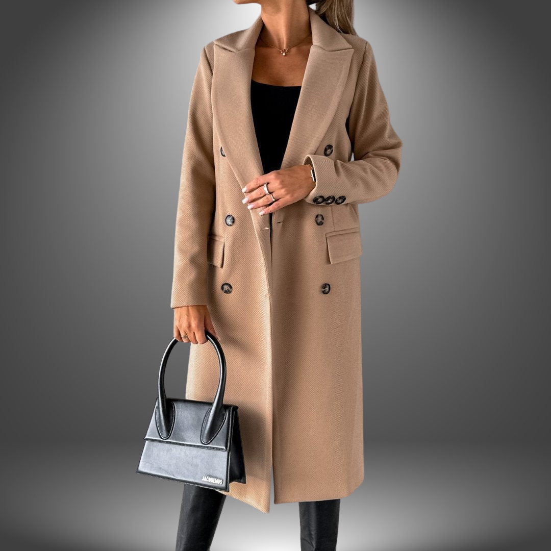 Olivia | Giacca Lunga Elegante Sartoriale