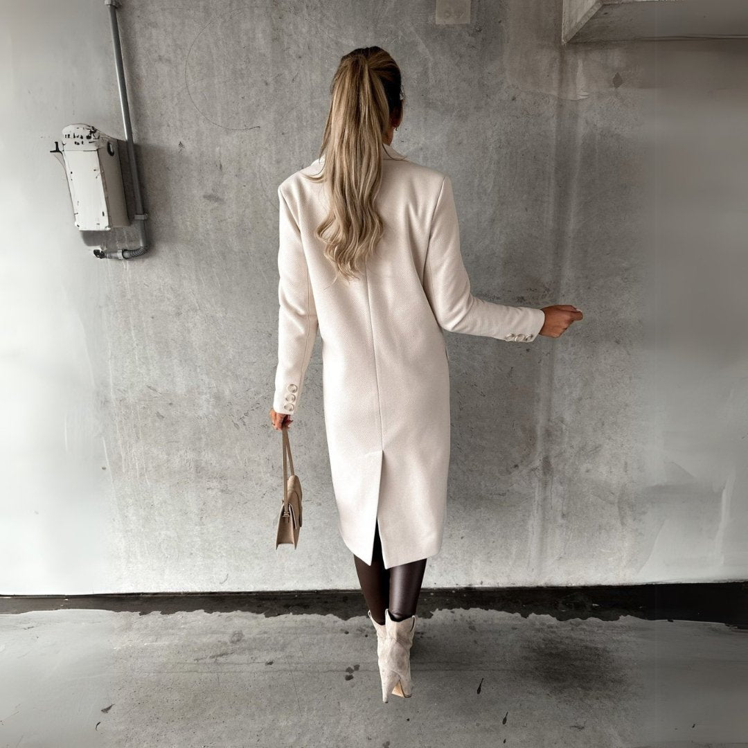 Olivia | Giacca Lunga Elegante Sartoriale