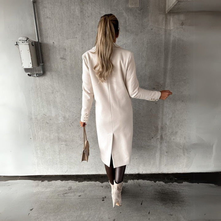 Olivia | Giacca Lunga Elegante Sartoriale